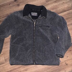 AEO America eagle outfitters Sherpa fleece zipper‎ jacket M bin 4 #5057